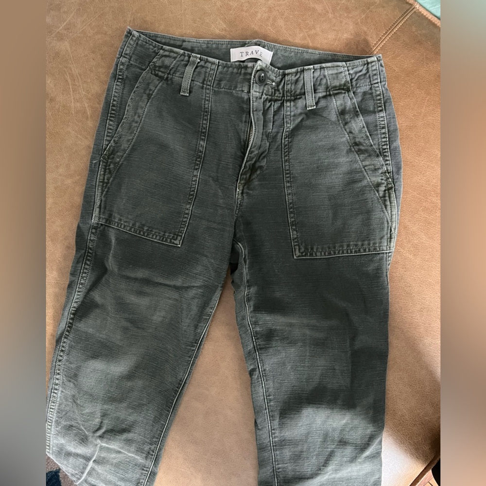 TRAVE brand green cargo pants